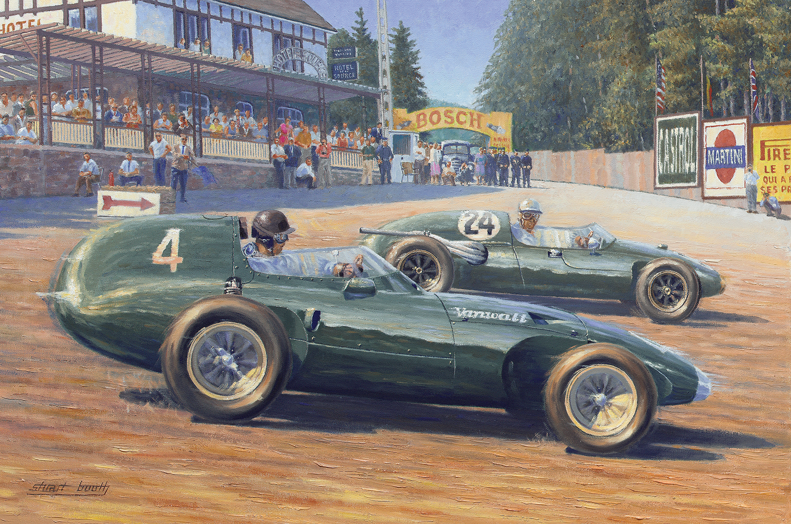Classic & Sports Car – Motoring art: Stuart Booth