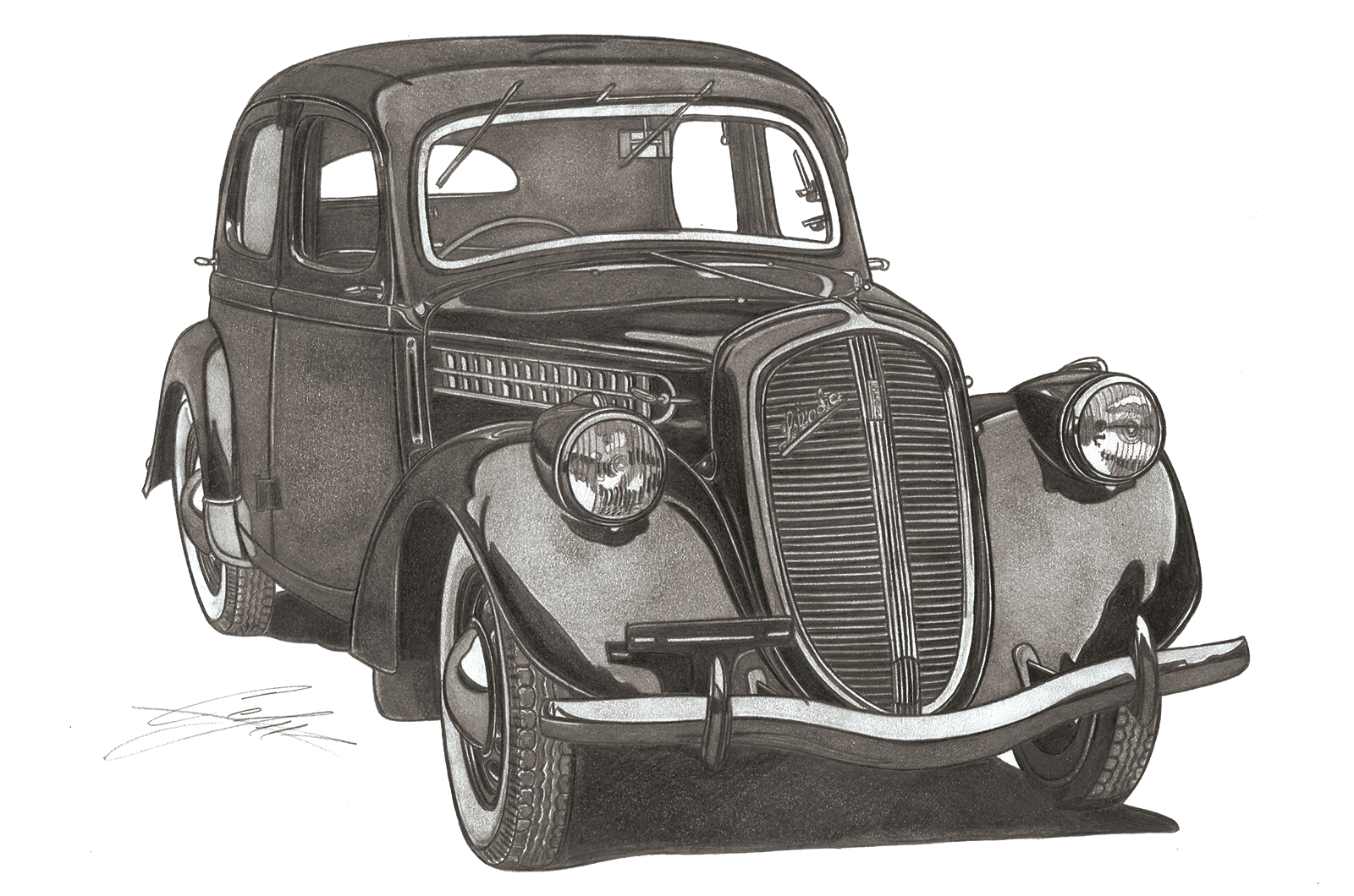 Classic & Sports Car – Motoring art: Stefan Ivanov