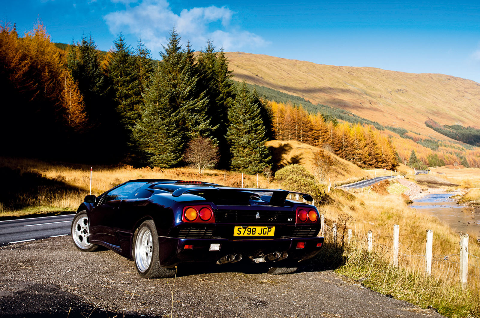 Classic & Sports Car – Lamborghini Diablo VT Roadster: Monarch of the Glen