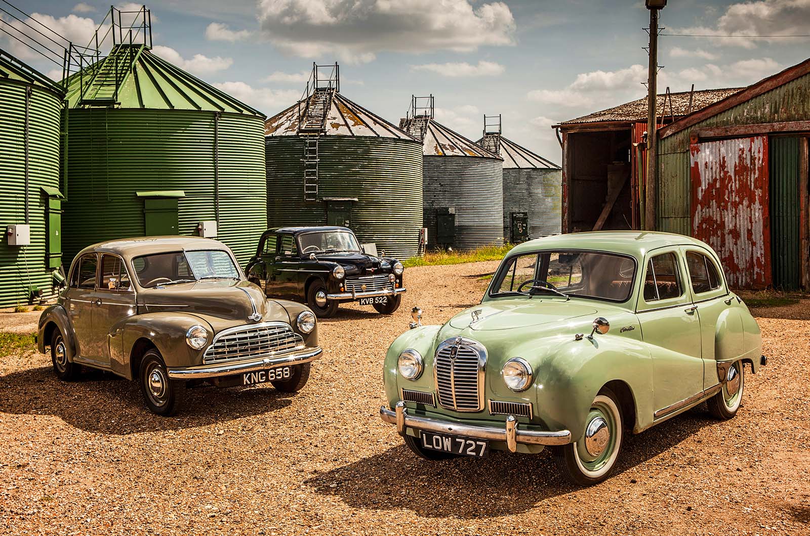 Classic & Sports Car – Morris Oxford vs Hillman Minx vs Austin Somerset: post-war Brits
