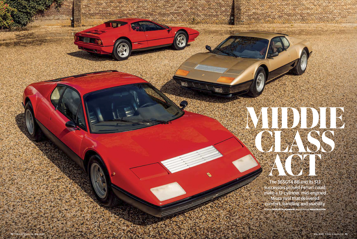 Classic & Sports Car – Ferrari BB family: inside the May 2025 issue of Classic & Sports Car