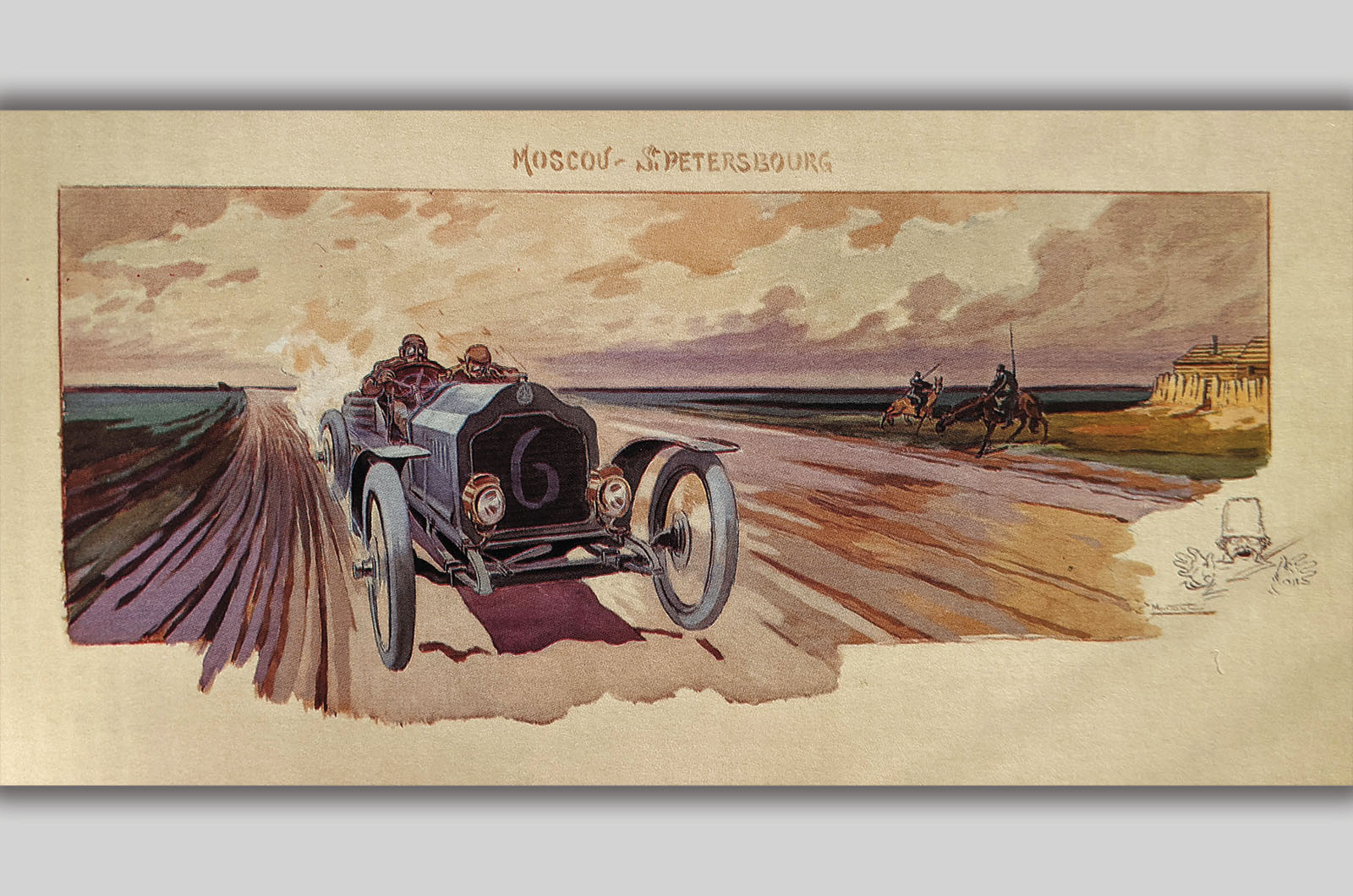 Classic & Sports Car – Motoring art: Ernest Montaut