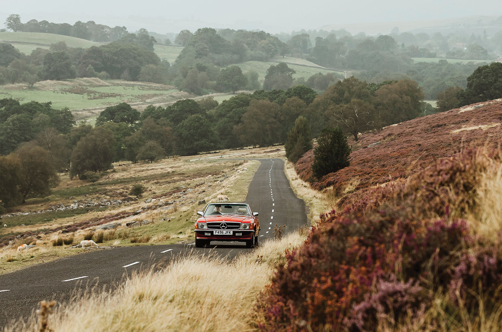 Classic & Sports Car – Mercedes-Benz 420SL in Yorkshire: exploring God’s own country