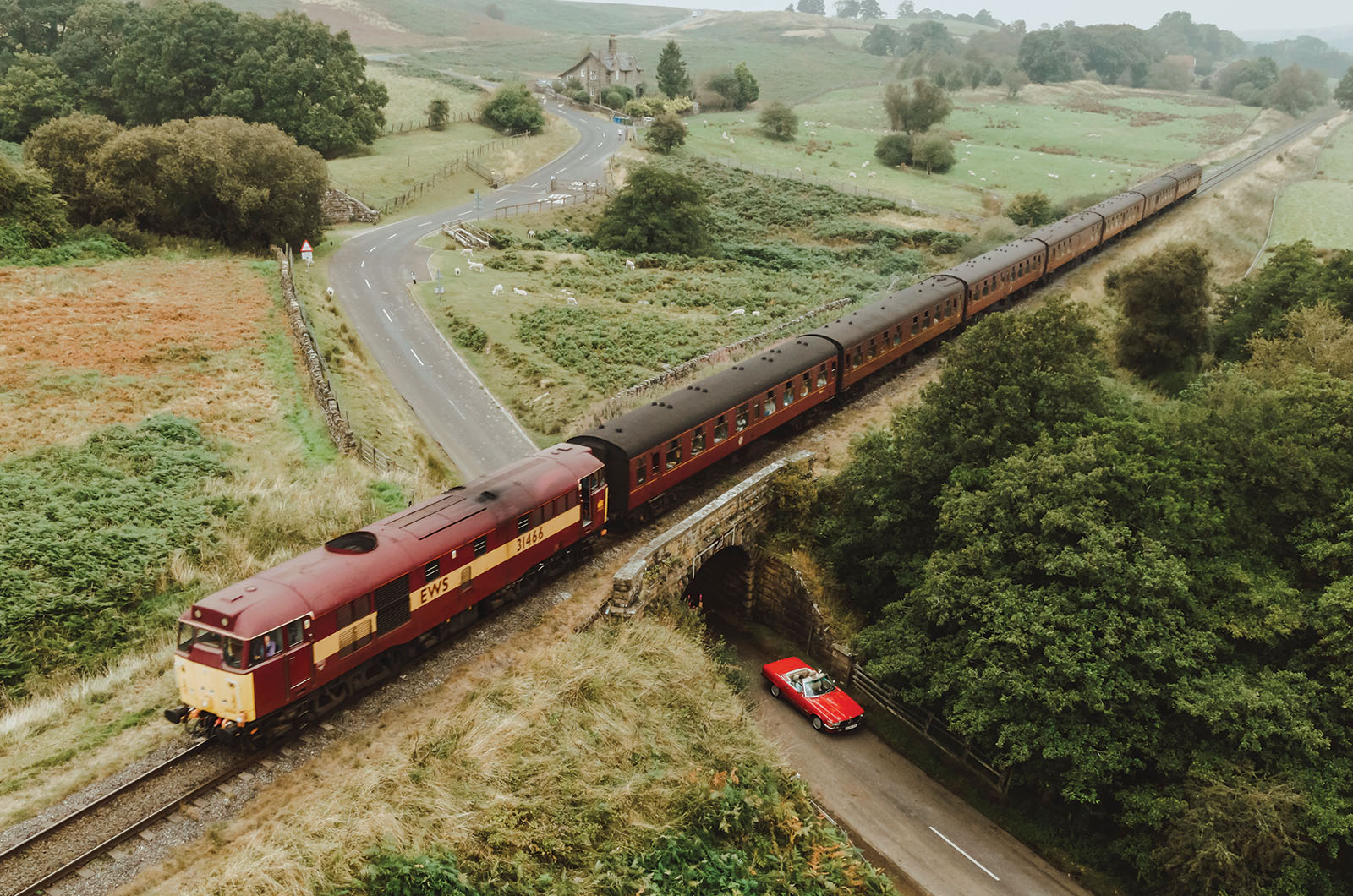 Classic & Sports Car – Mercedes-Benz 420SL in Yorkshire: exploring God’s own country