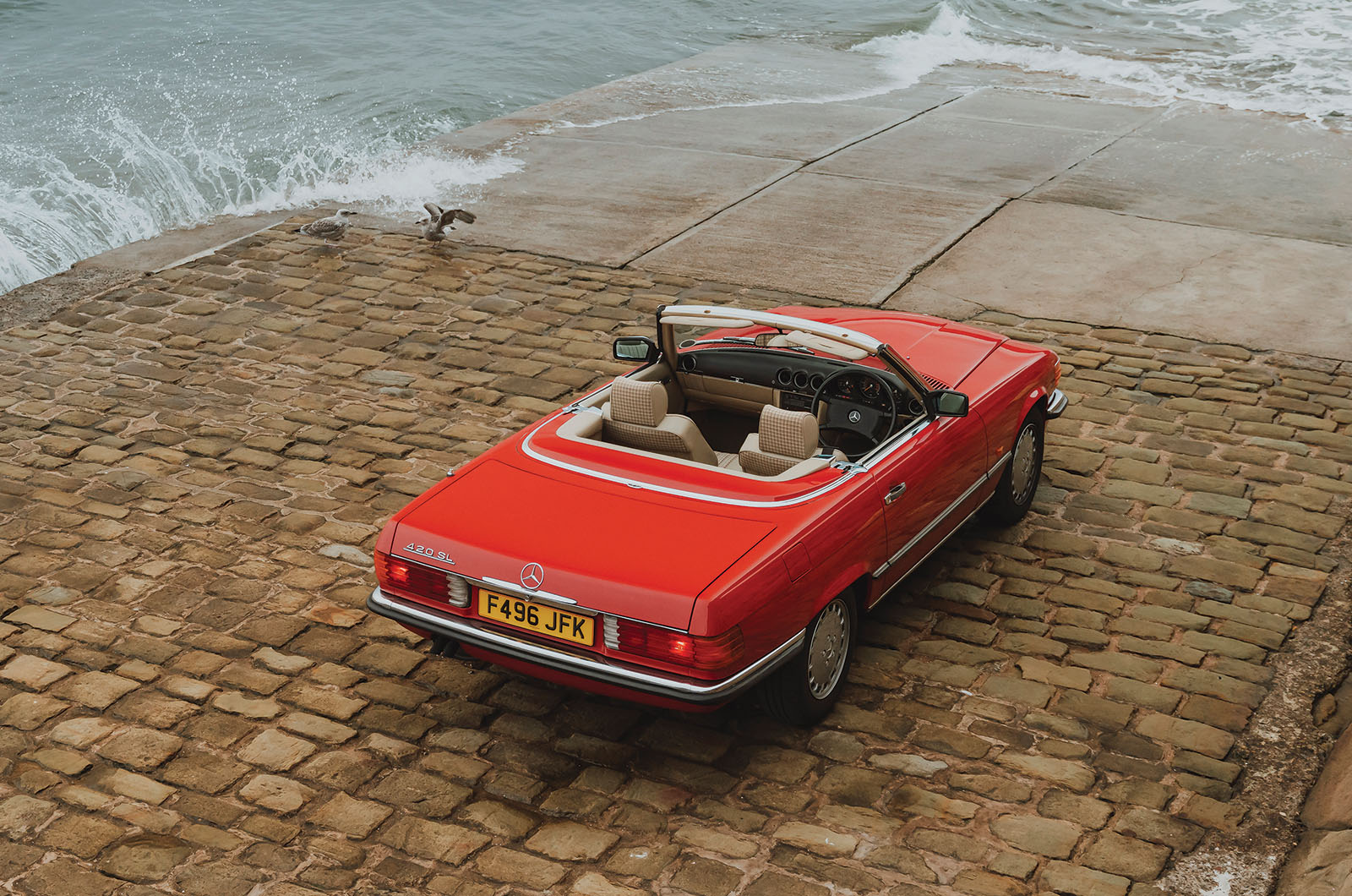 Classic & Sports Car – Mercedes-Benz 420SL in Yorkshire: exploring God’s own country