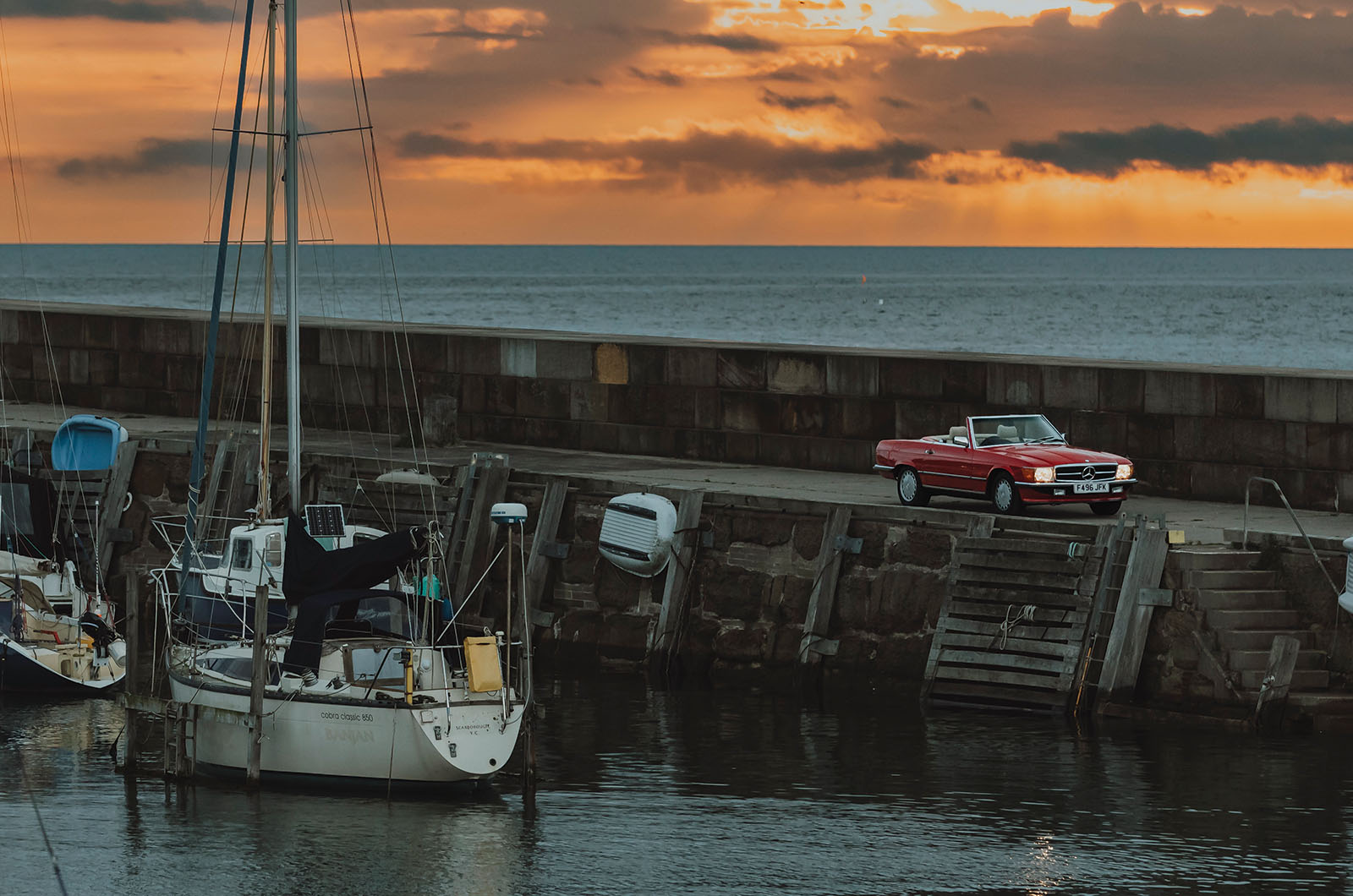 Classic & Sports Car – Mercedes-Benz 420SL in Yorkshire: exploring God’s own country