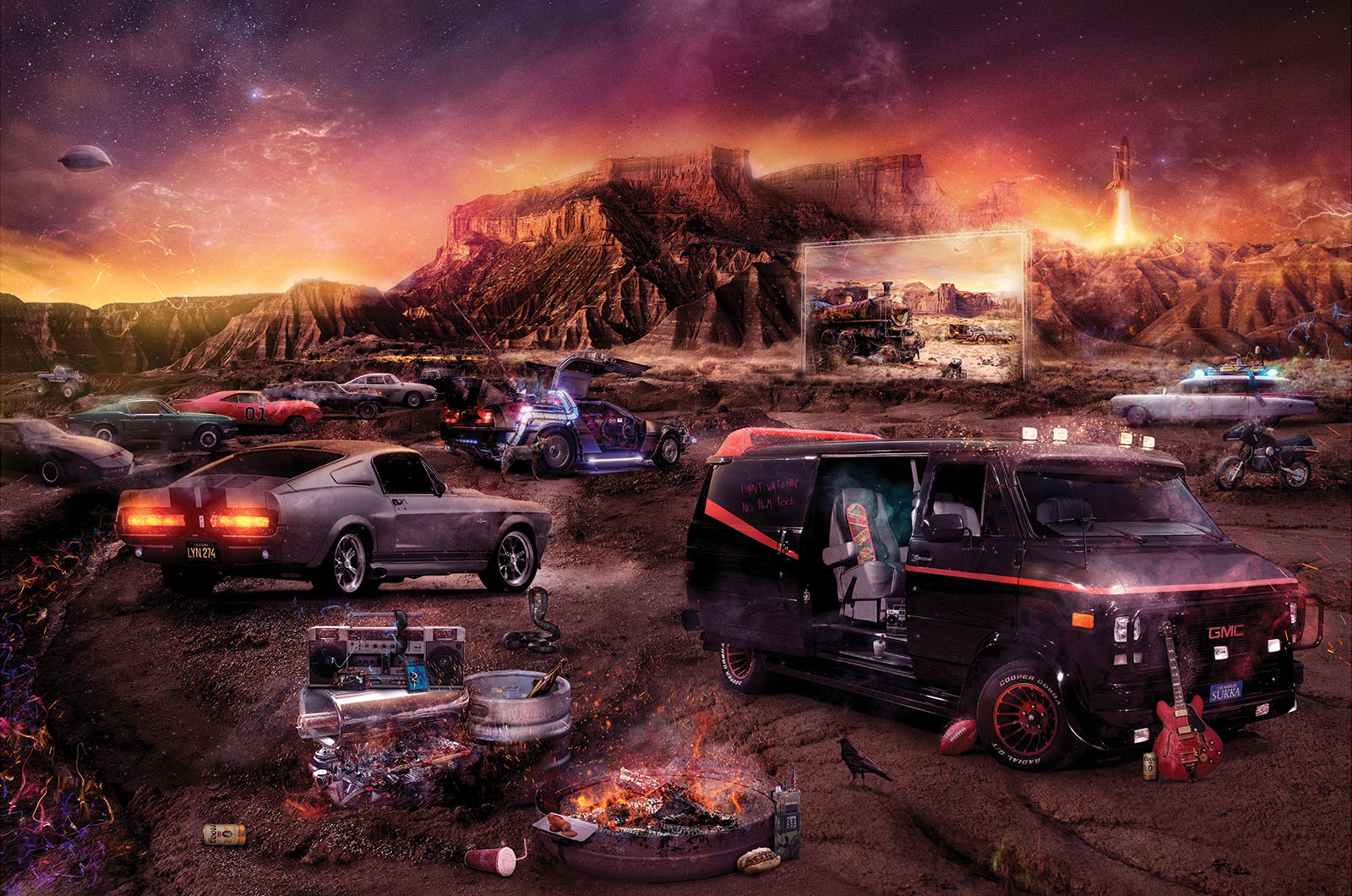 Classic & Sports Car – Motoring art: Mark Davies