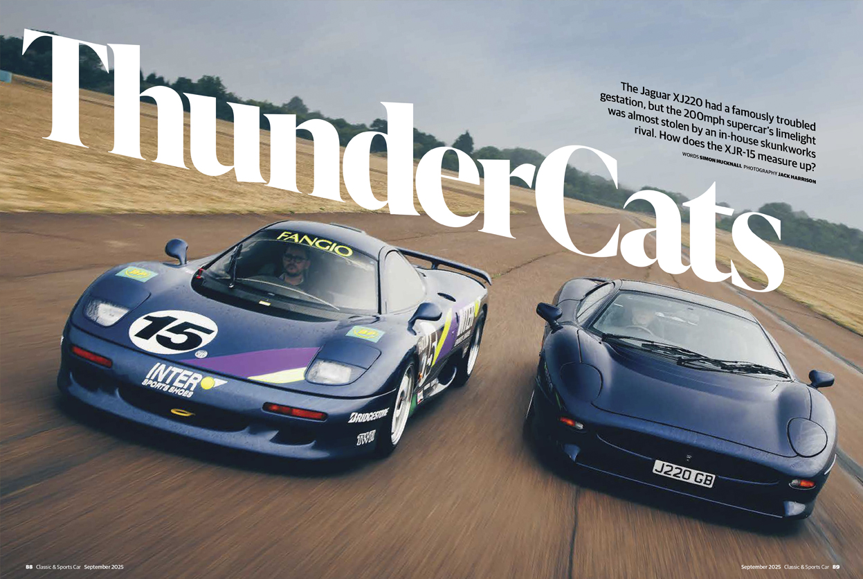 Classic & Sports Car – Hot-rod Jaguars: inside the September 2025 Classic & Sports Car