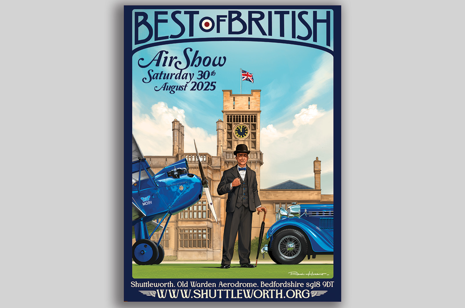 Classic & Sports Car – Motoring art: Romain Hugault