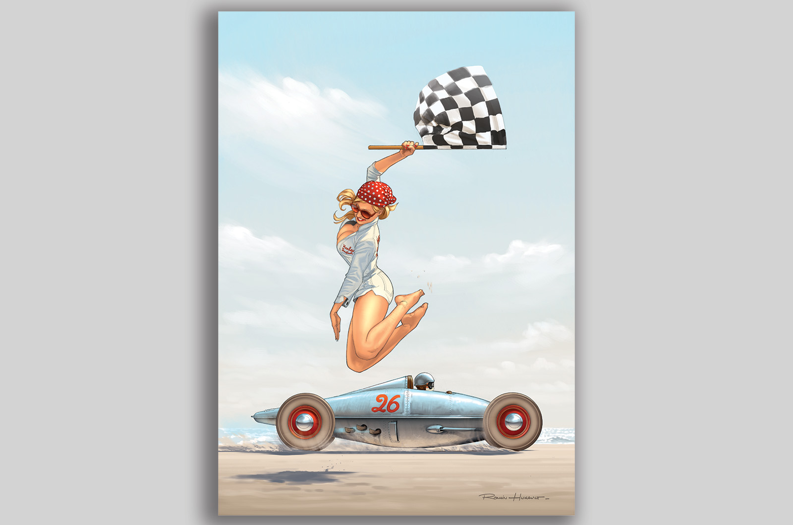 Classic & Sports Car – Motoring art: Romain Hugault