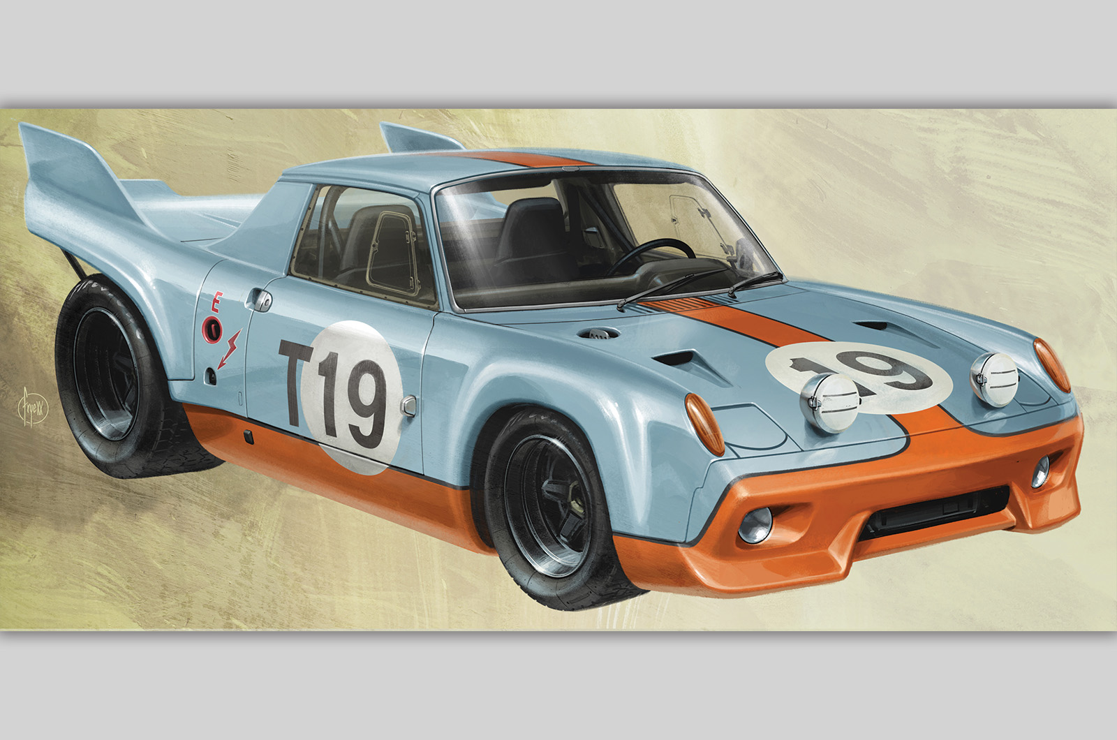 Classic & Sports Car – Motoring art: John A Frye