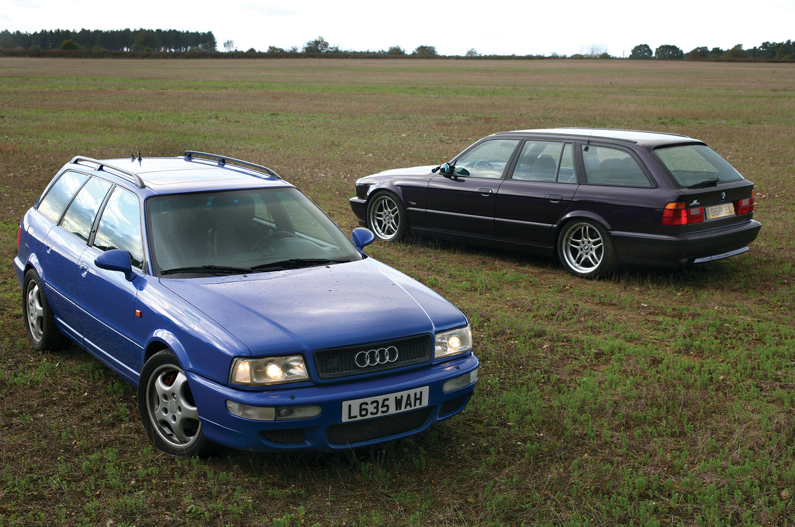 Classic & Sports Car – BMW M5 Touring vs Audi RS2: estates with extra spice