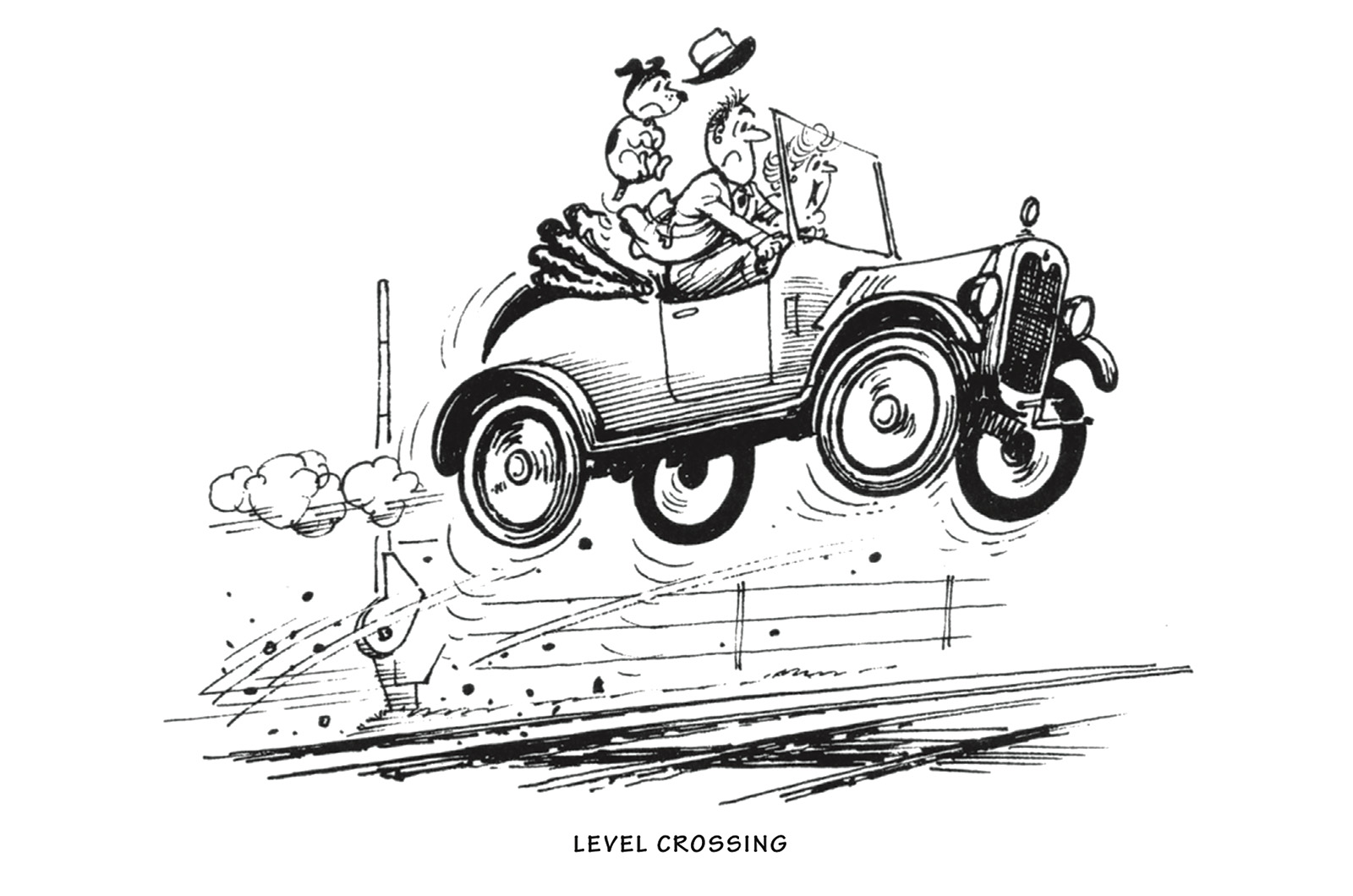 Classic & Sports Car – Motoring art: Norman Thelwell