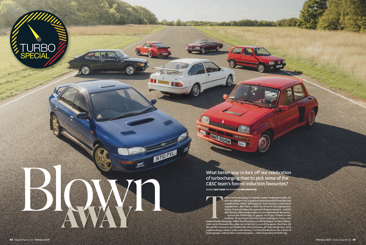 Classic & Sports Car – Turbo special: inside the February 2026 Classic & Sports Car