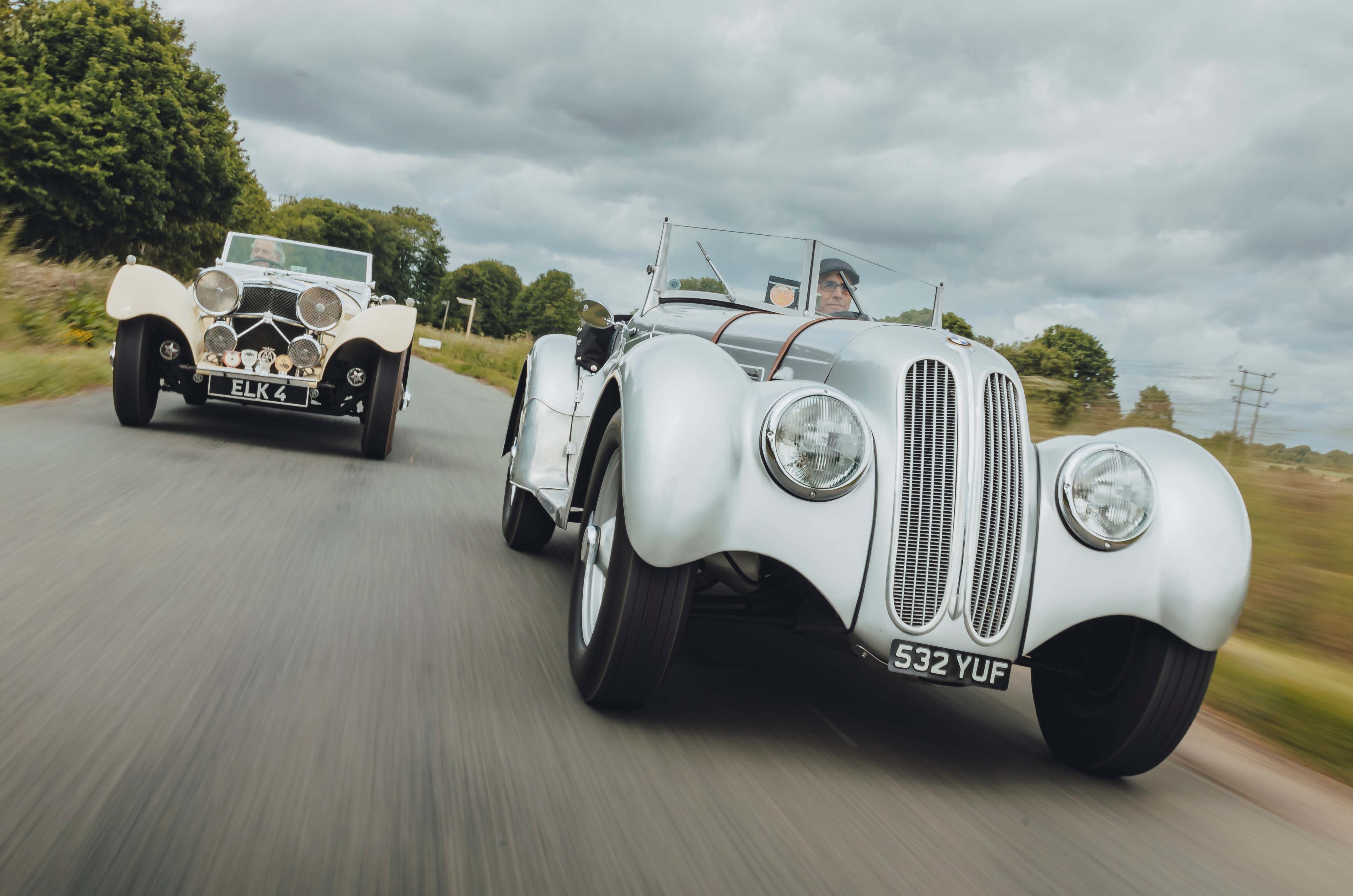 Classic & Sports Car – BMW 328 vs SS Jaguar 100: great expectations