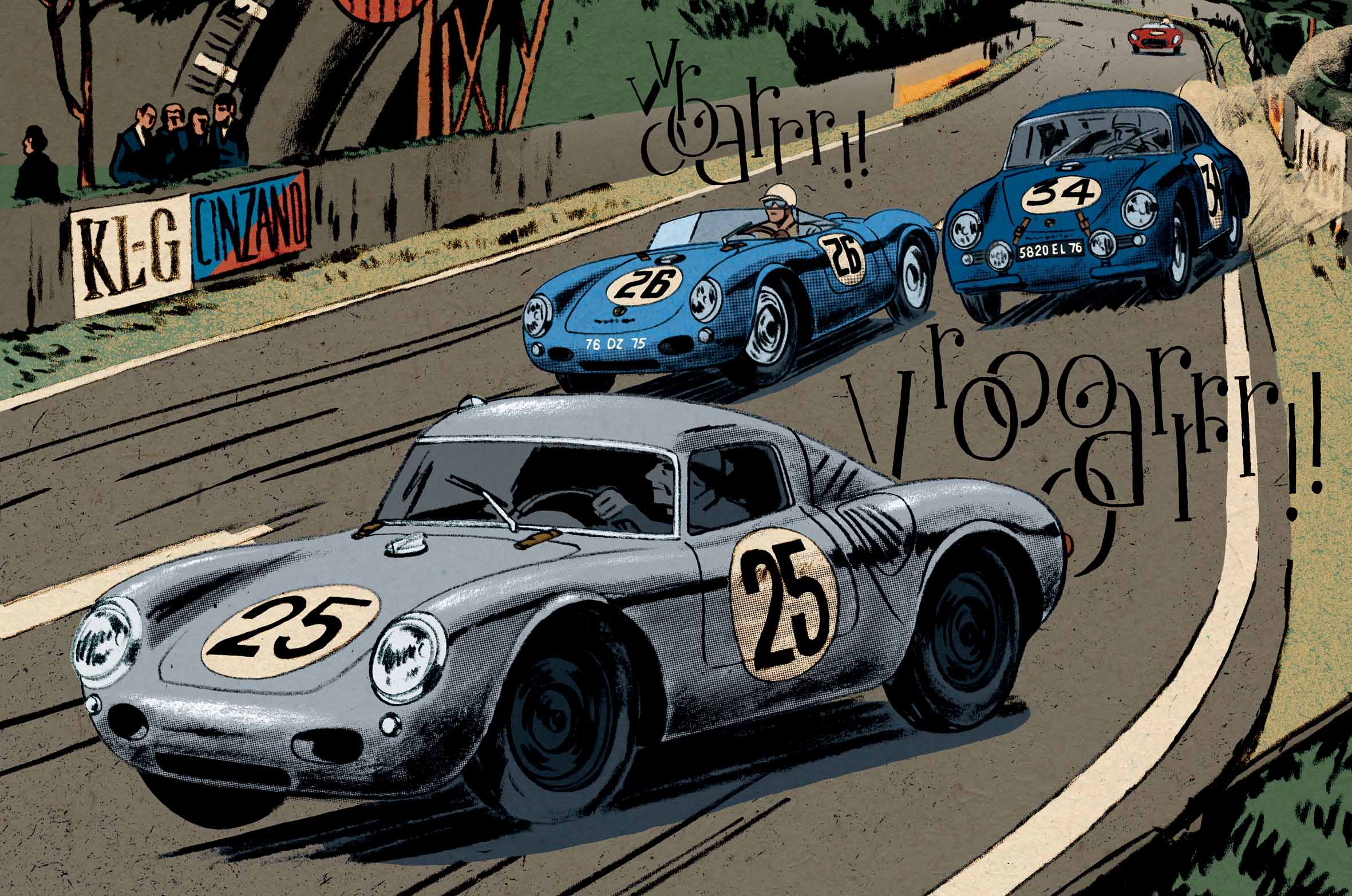 Classic & Sports Car – Motoring art: Christophe Merlin