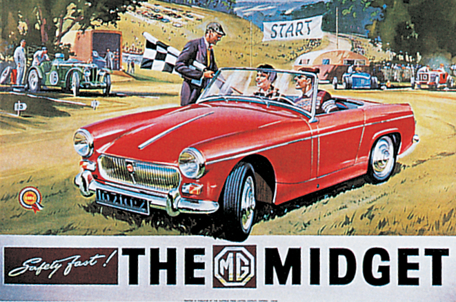 Classic & Sports Car – MG Midget MkI, MkIII and 1500: small change