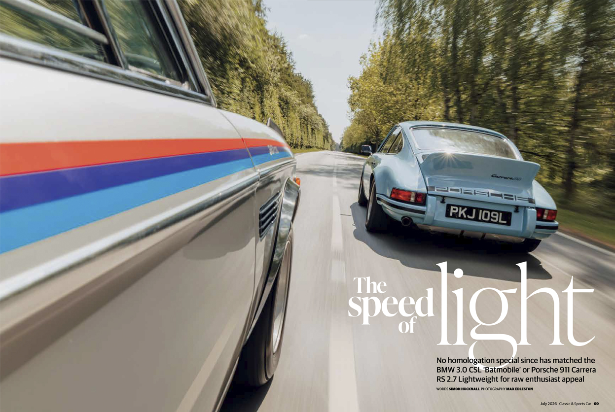 Classic & Sports Car – Porsche vs BMW: inside the July 2026 Classic & Sports Car