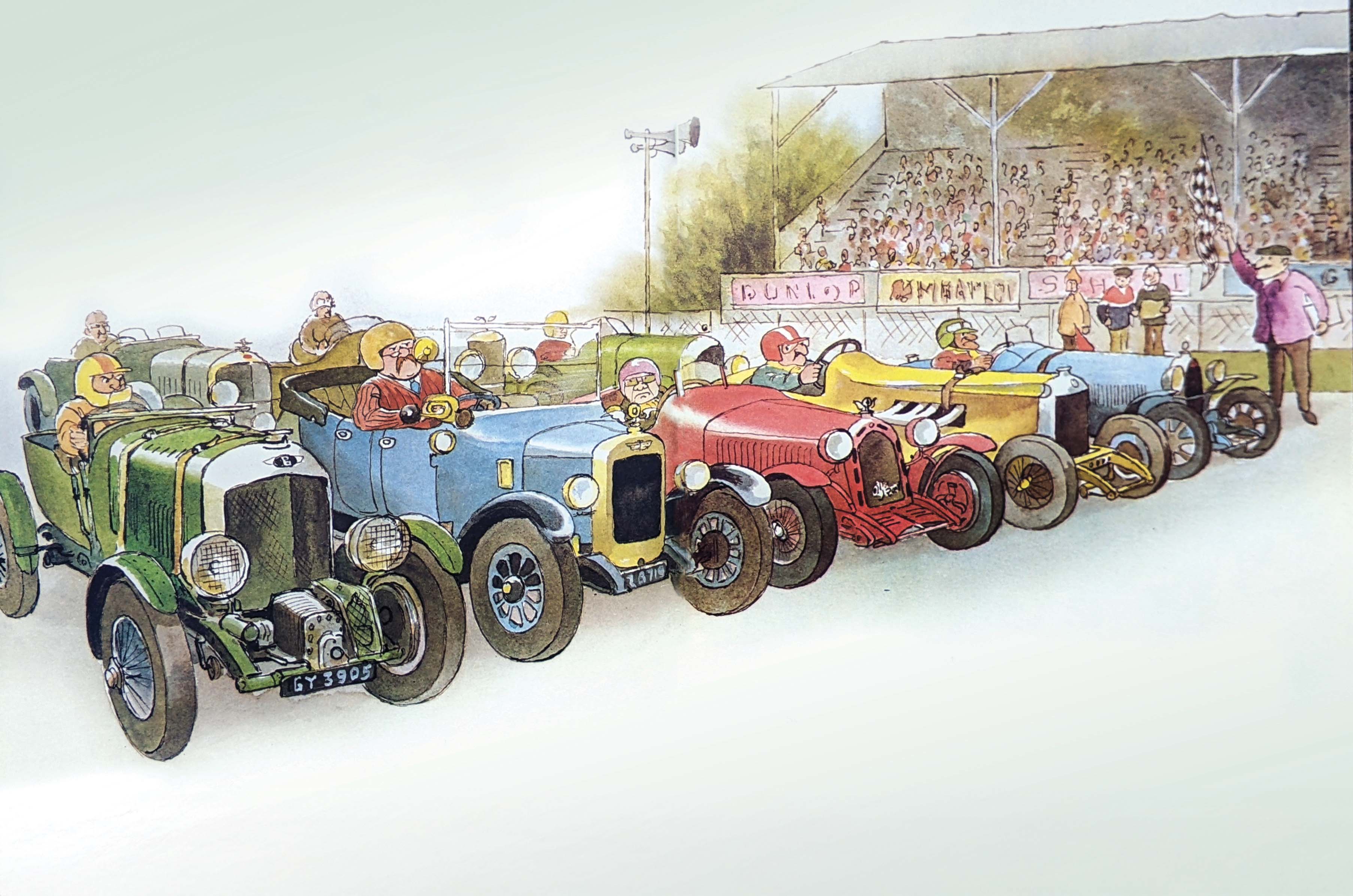 Classic & Sports Car – Motoring art: Val Biro