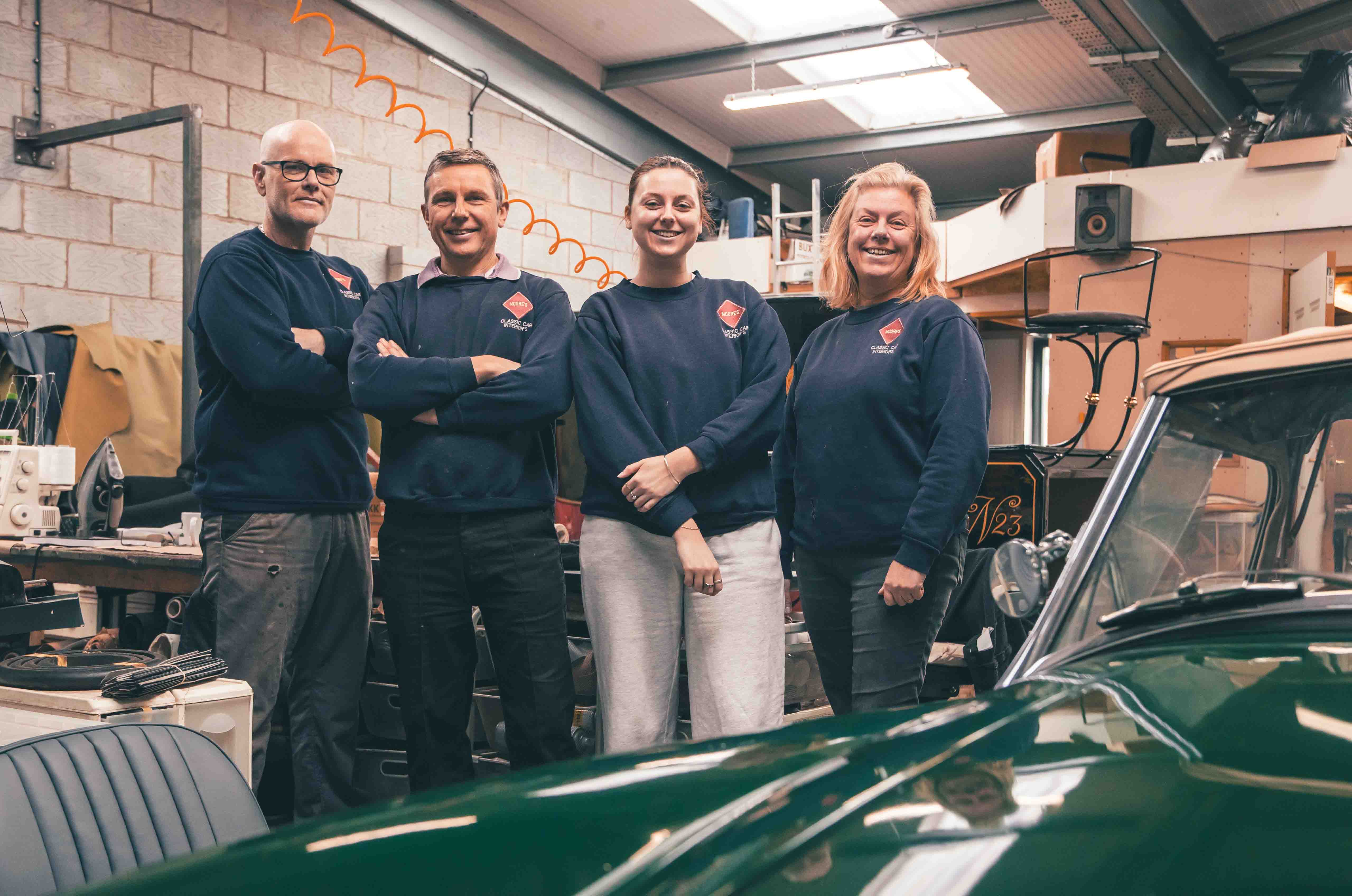 Classic & Sports Car – The specialist: Moore’s Classic Car Interiors
