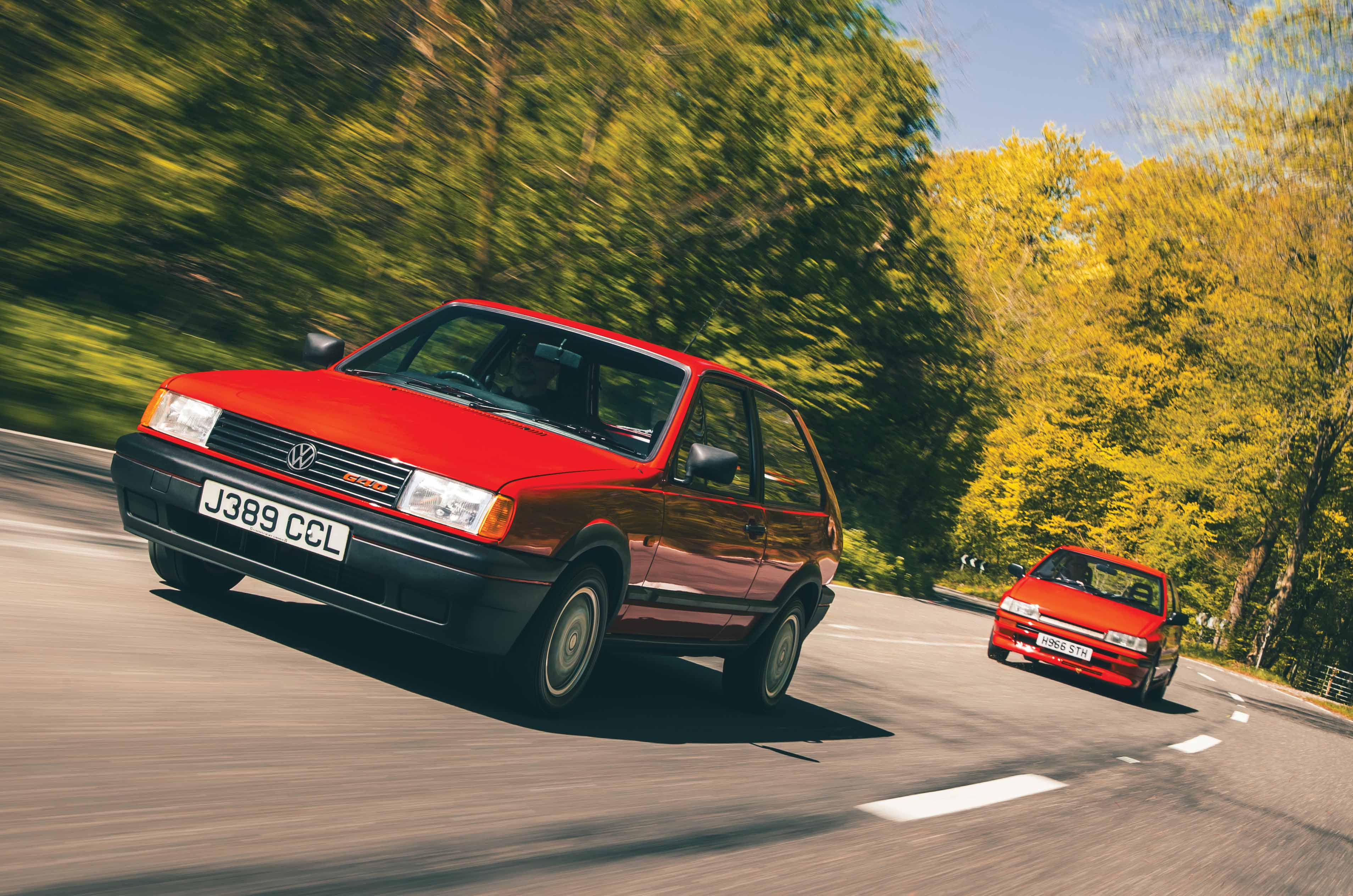 Classic & Sports Car – Volkswagen Polo G40 vs Daihatsu Charade GTti: forced introduction