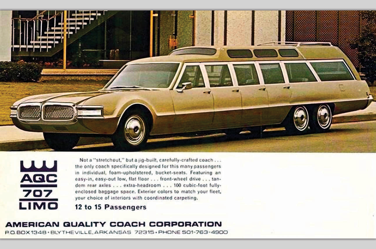 Classic & Sports Car – AQC Jetway 707: meet the Oldsmobile Toronado with 15 seats