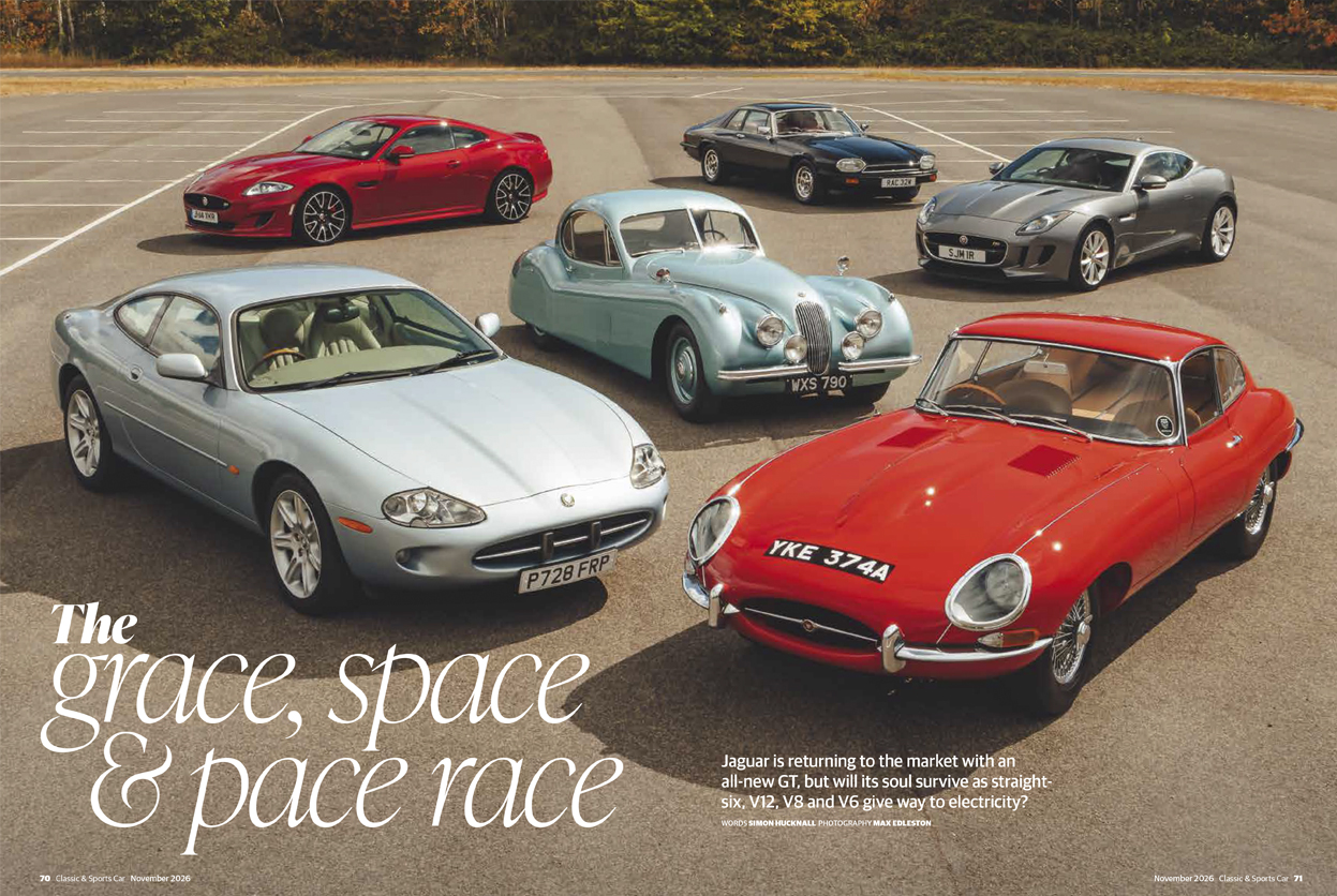 Classic & Sports Car – Jaguar GT greats: inside the November 2026 Classic & Sports Car