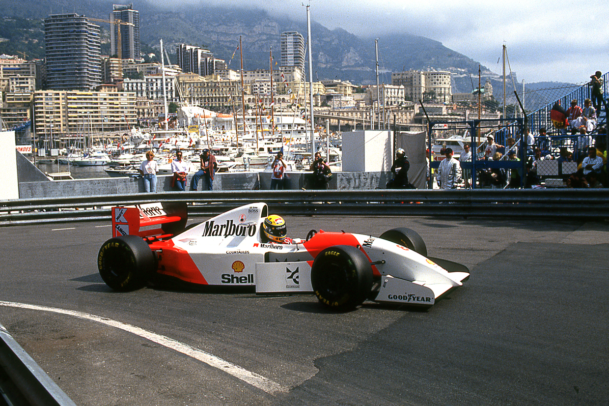 Ayrton Senna's F1-winning McLaren up for auction