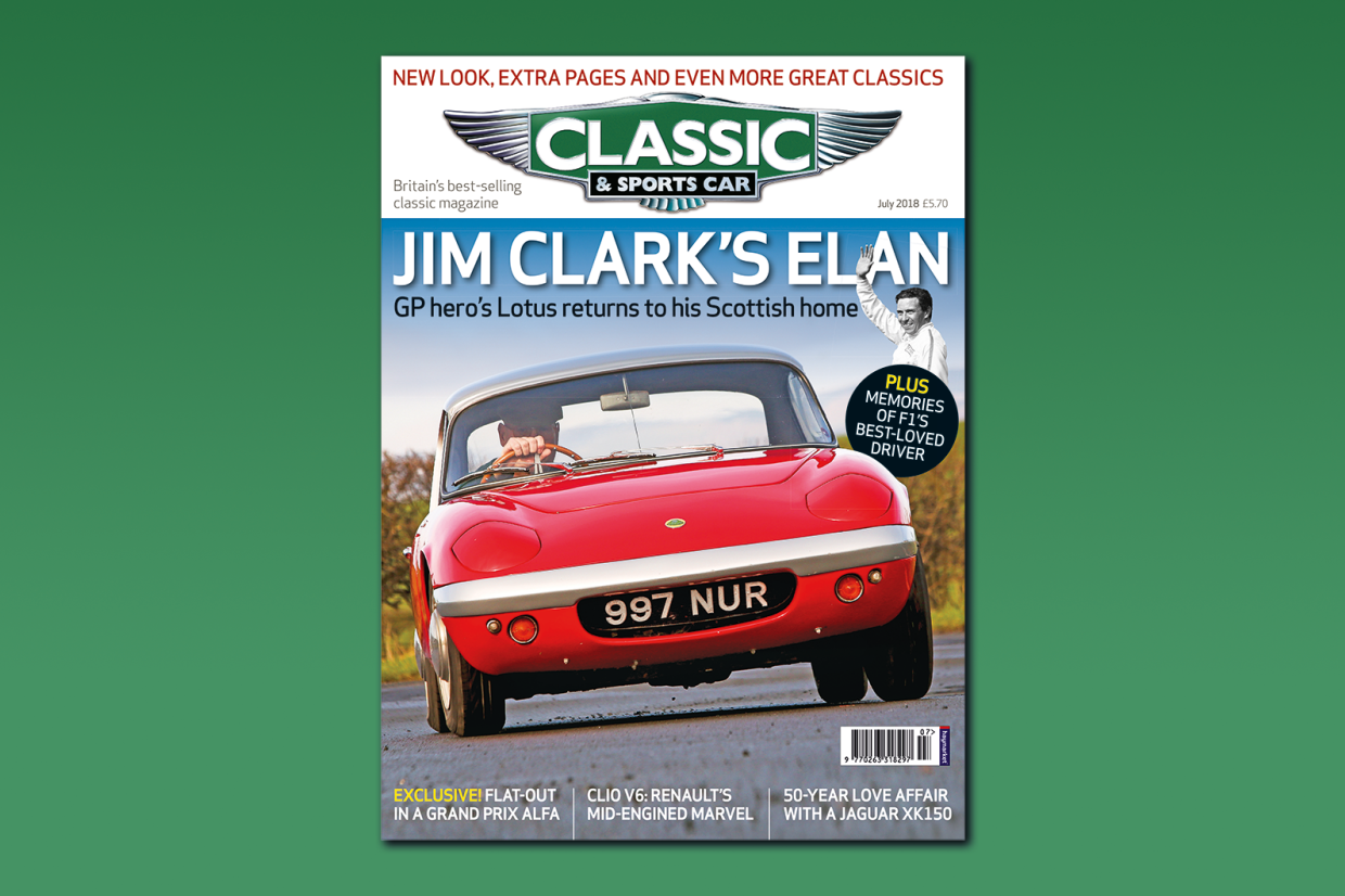 Classic & Sports Car – Celebrating Jim Clark: Inside the July 2018 issue of C&SC