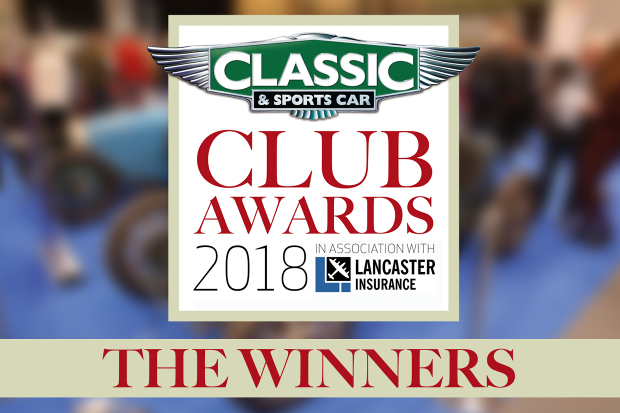 Classic & Sports Car Club Awards 2018 – the winners