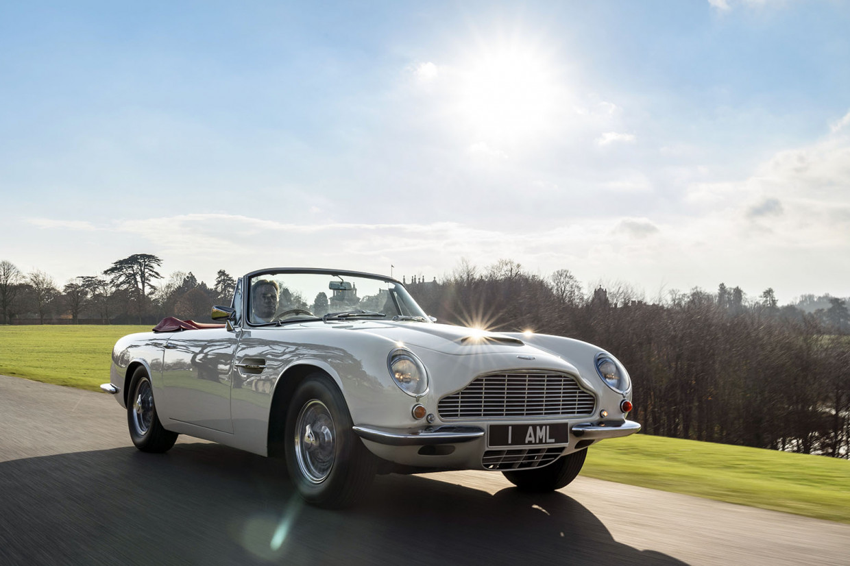 Classic & Sports Car – Aston Martin reveals reversible EV solution for classic cars