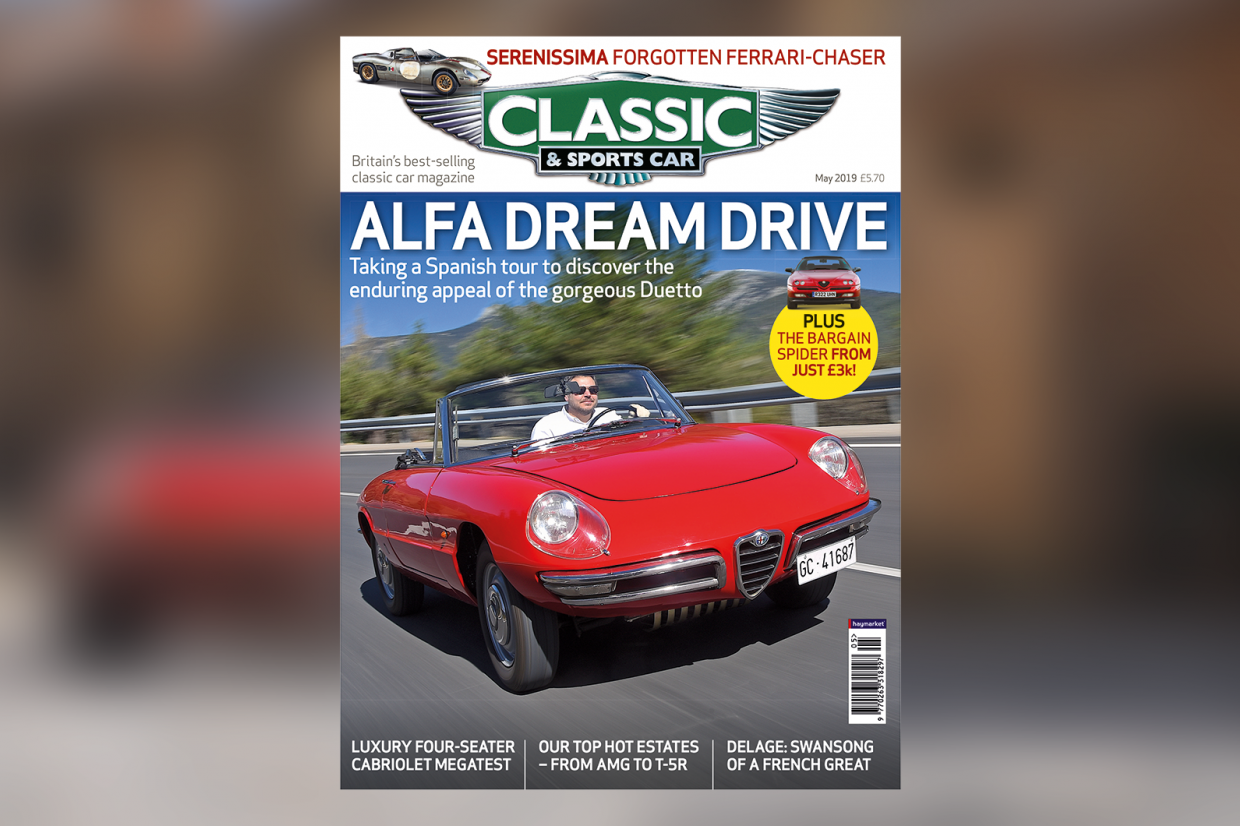 Classic & Sports Car – Duetto dreaming: Inside the May 2019 issue of C&SC