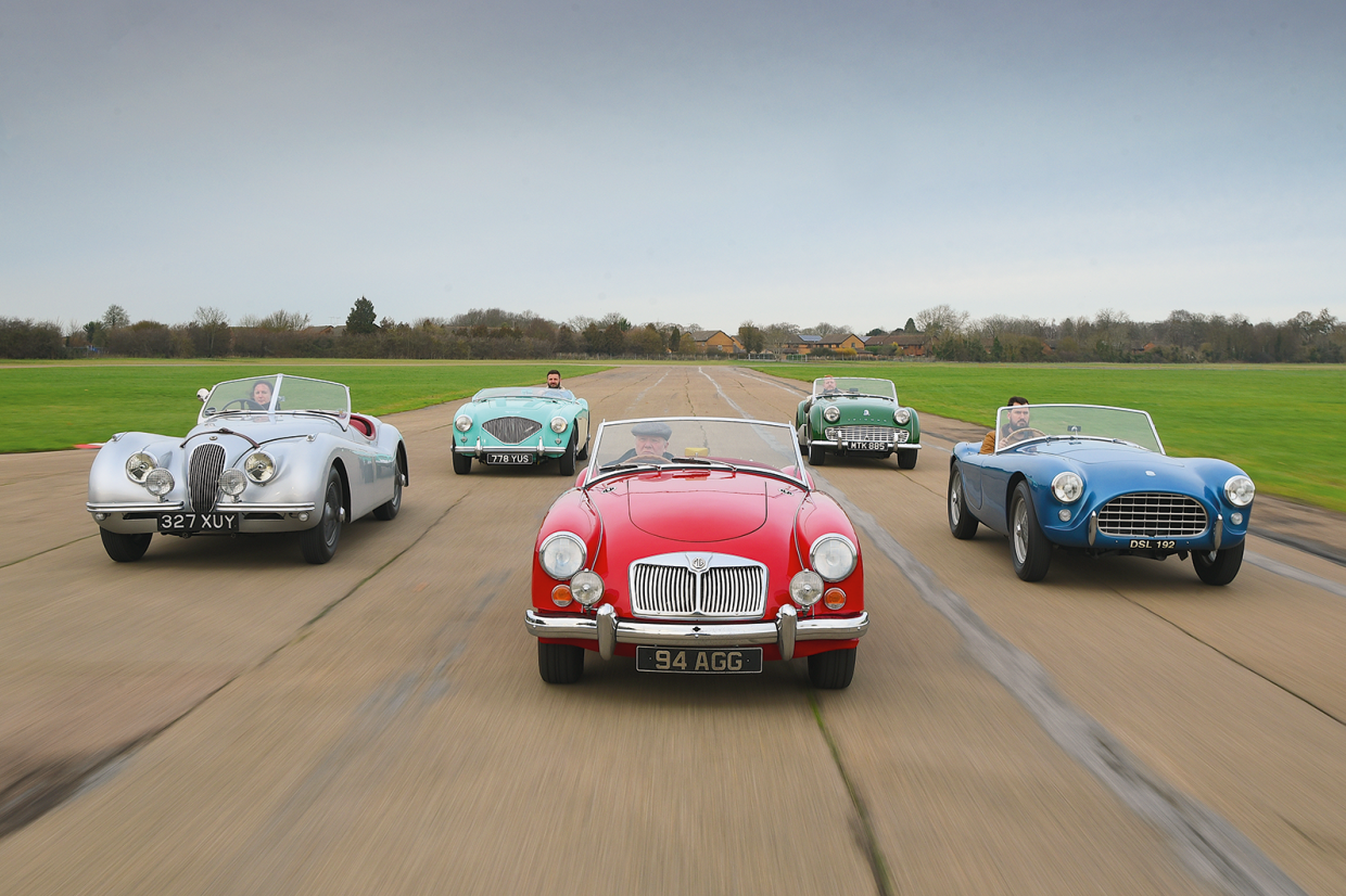 Classic & Sports Car – The greatest ’50s sports cars: XK120 vs MGA, AC Ace, Austin-Healey & TR3A