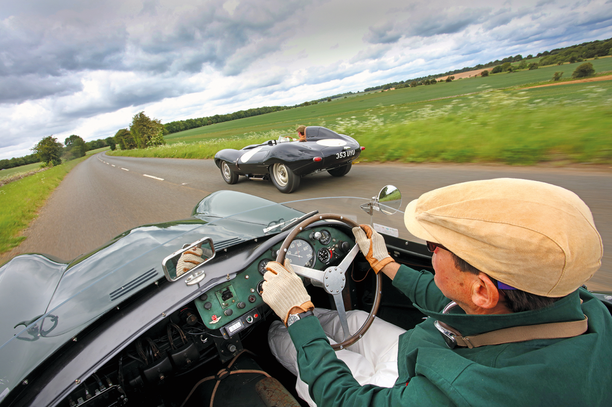 Classic & Sports Car – Jaguar D-type vs Aston Martin DB3S: Won for the road