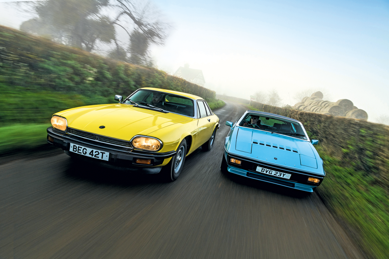 Classic & Sports Car – Jaguar XJ-S vs Lotus Elite: New order grand tourers