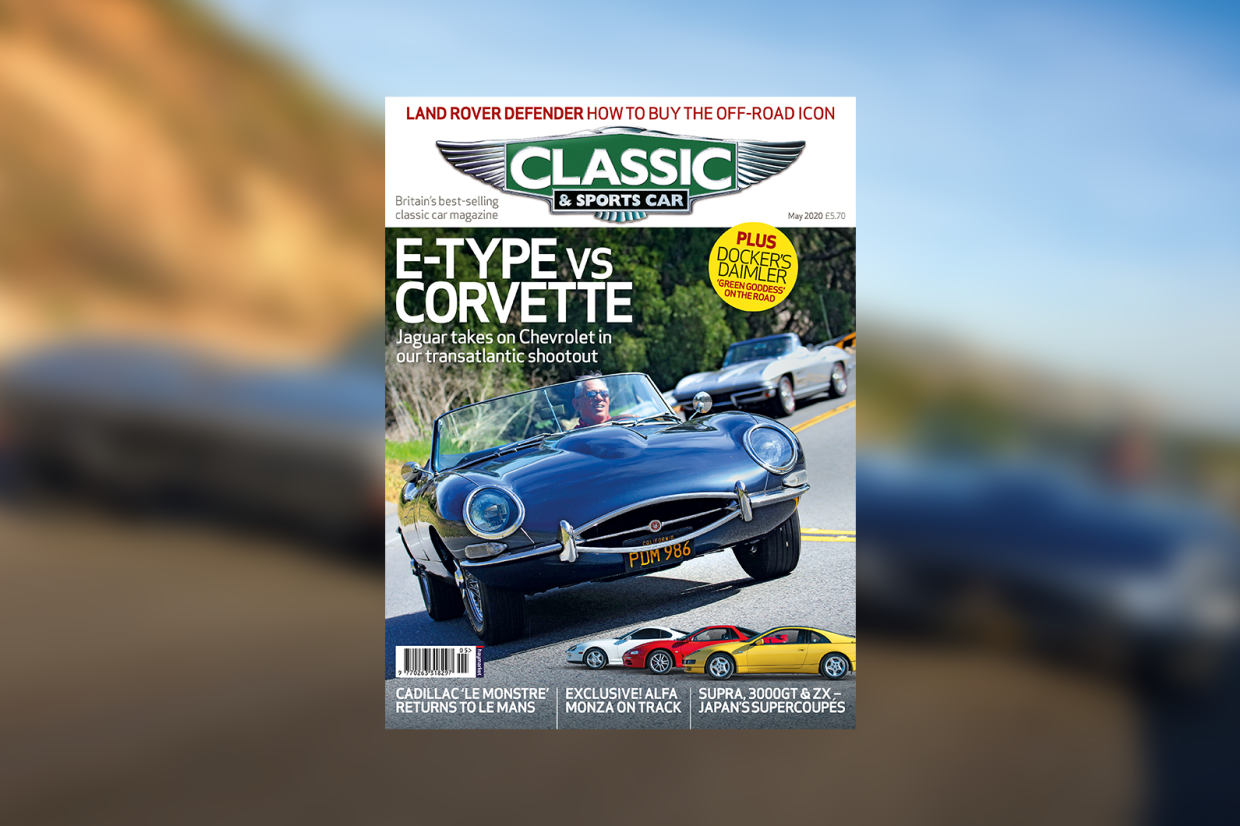 Classic & Sports Car – E-type vs Corvette: inside the May 2020 issue of C&SC