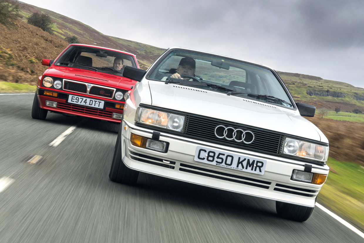 Classic & Sports Car – Four by phwoar: Audi quattro vs Lancia Delta Integrale