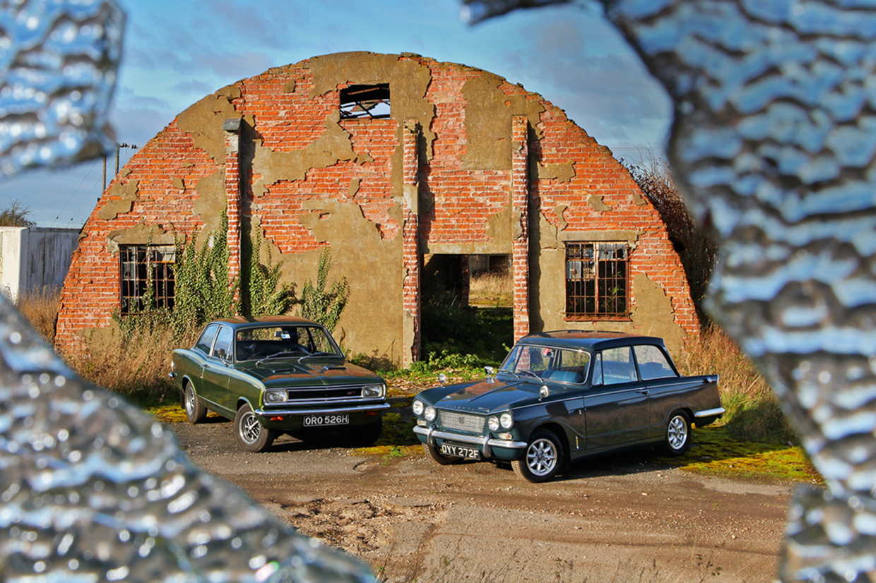 Classic & Sports Car – Budget sporting saloons: Triumph Vitesse vs Vauxhall Viva GT