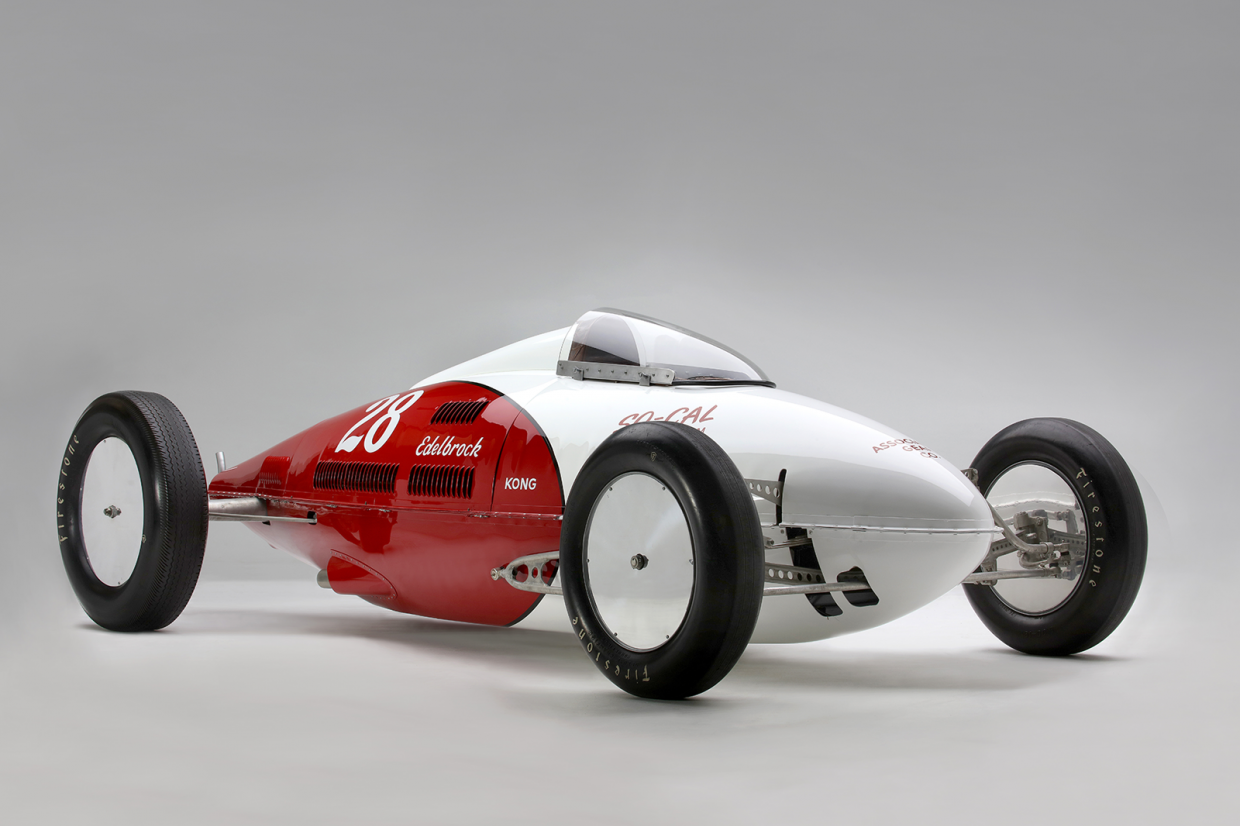 Classic & Sports Car – Meeting Alex Xydias and the iconic So-Cal Belly Tank Lakester