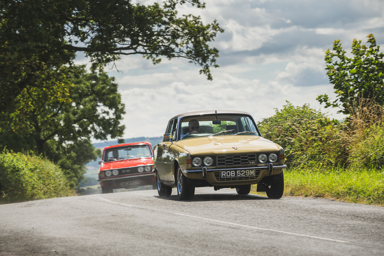 Classic & Sports Car – Saloon bar brawn: Rover P6 3500S vs Triumph 2.5 PI MkII