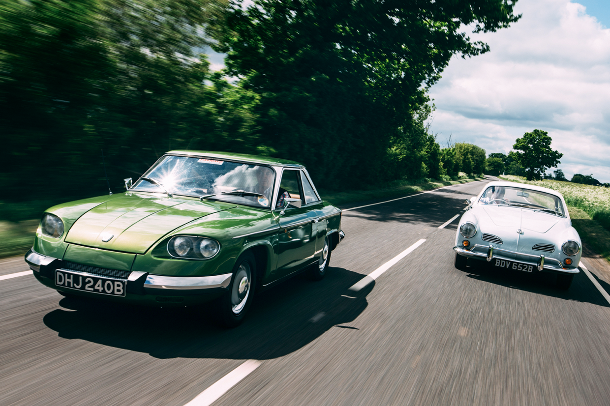 Classic & Sports Car – Horizontally opposed: Panhard 24CT vs Volkswagen Karmann Ghia
