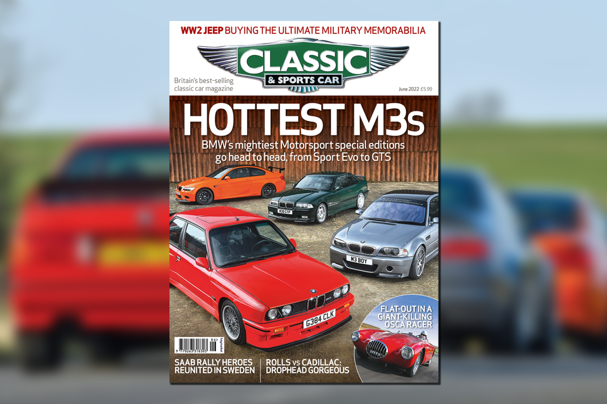 Classic & Sports Car – Hottest BMW M3s: inside the June 2022 issue of Classic & Sports Car