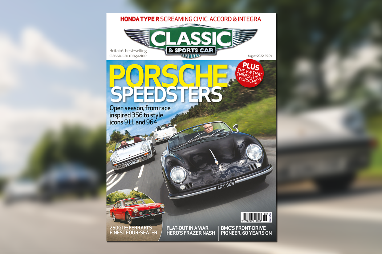 Classic & Sports Car – Porsche Speedsters: inside the August 2022 issue of Classic & Sports Car