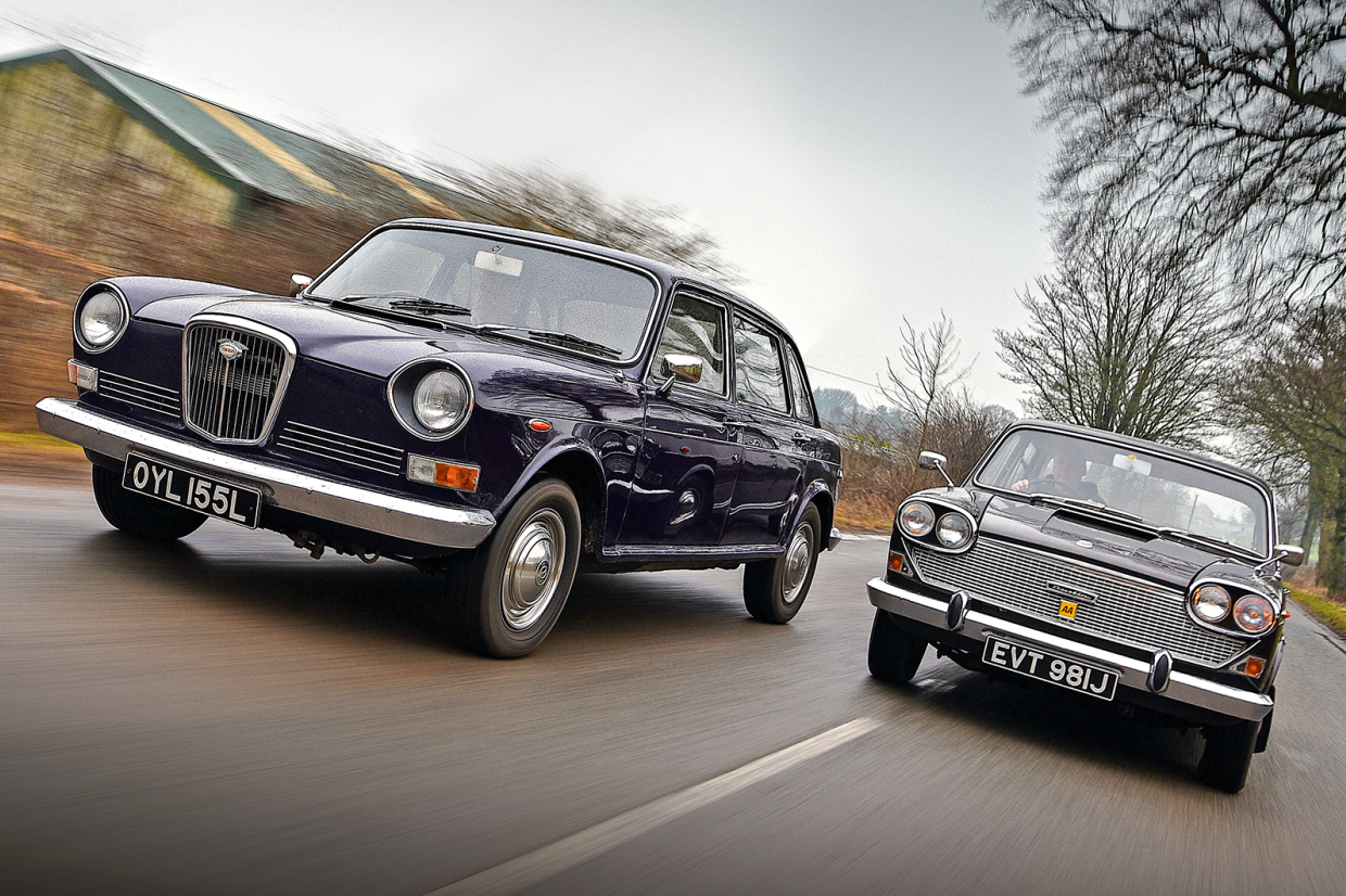 Classic & Sports Car - Austin 3 Litre vs Wolseley Six: affordable luxury