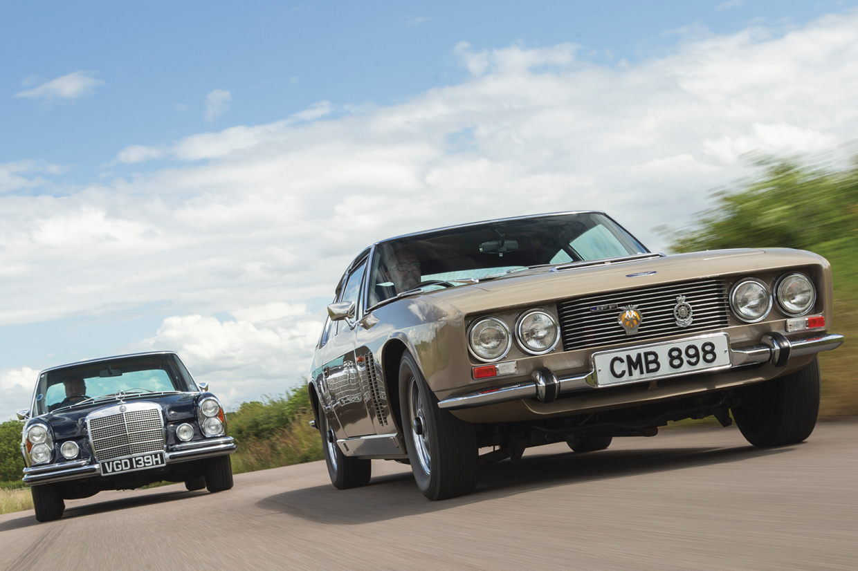 Classic & Sports Car - Mercedes-Benz 300SEL 6.3 vs Jensen FF: inconspicuous consumption