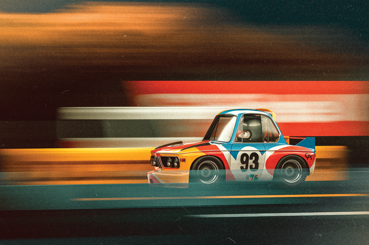 Classic & Sports Car – Motoring art: Andrew Ritter