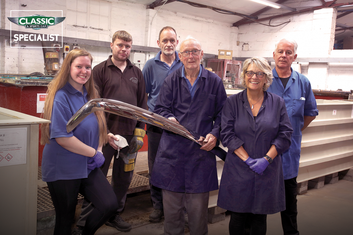 Classic & Sports Car – The specialist: Doug Taylor Metal Finishing Co