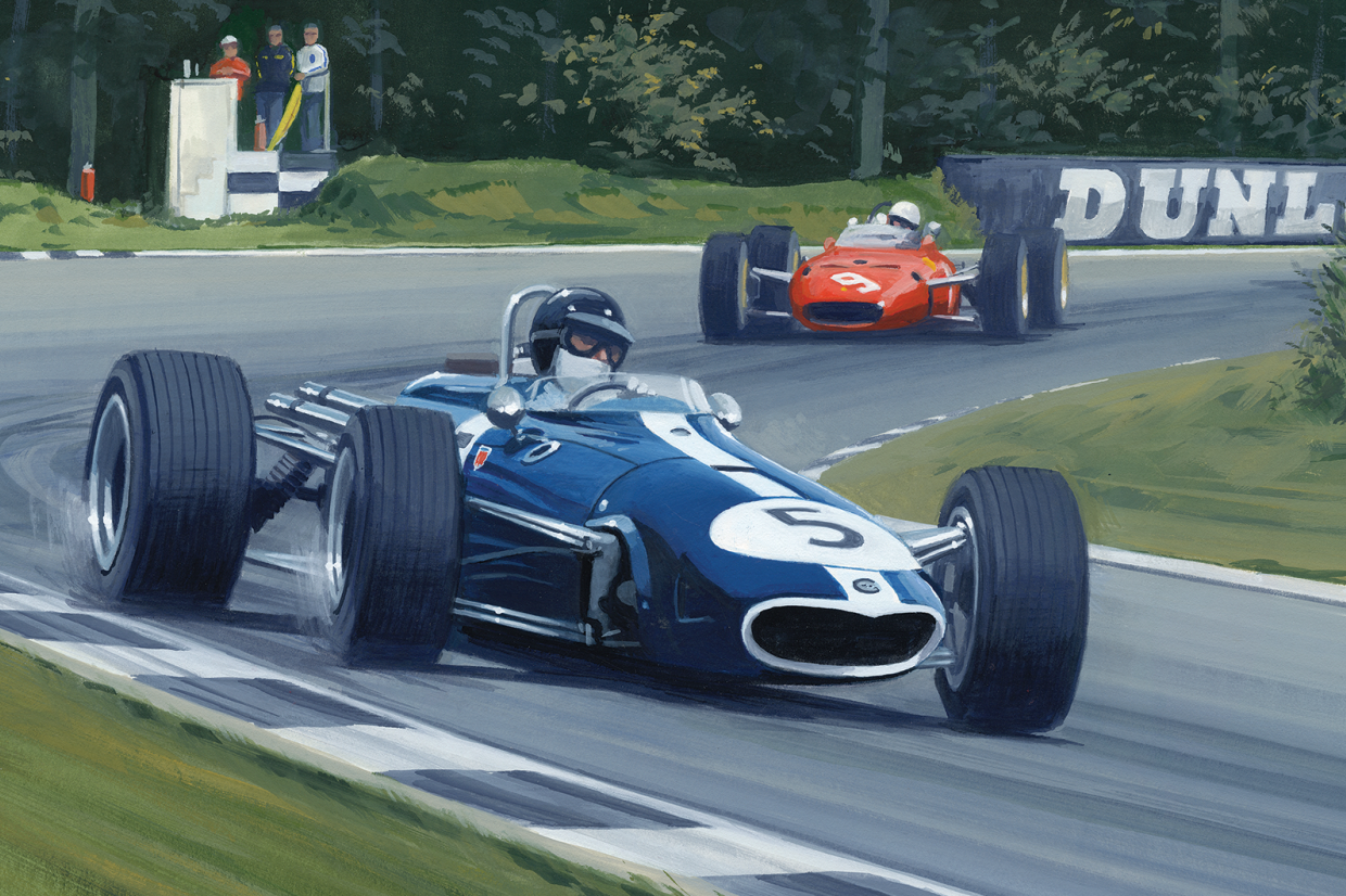 Classic & Sports Car – Motoring art: Martin Tomlinson