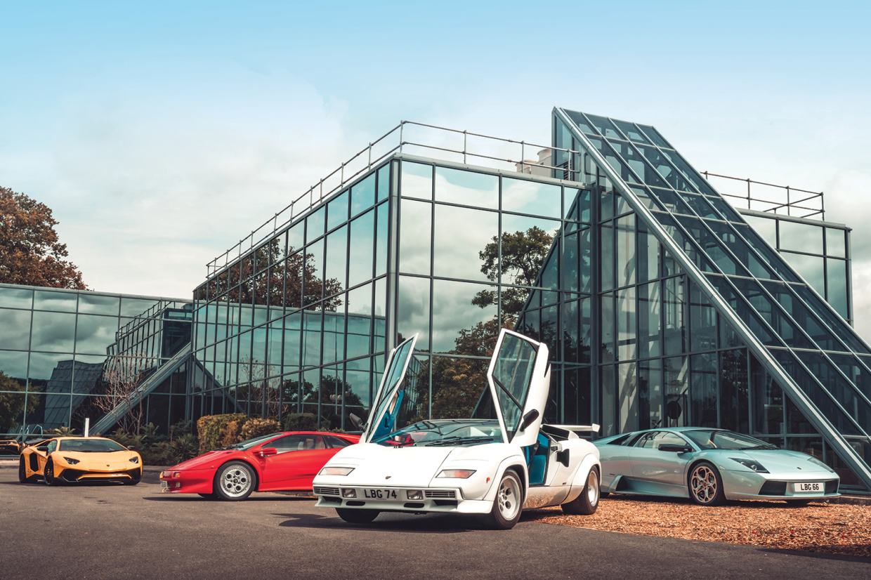 Lamborghini Countach, Diablo, Murciélago and Aventador: the wild