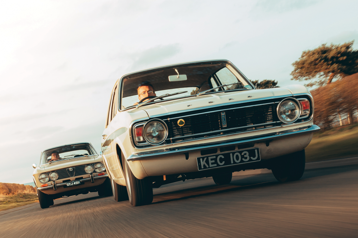 Classic & Sports Car – Ford Cortina II Lotus vs Alfa Romeo 2000 GTV: twin-cam tearaways
